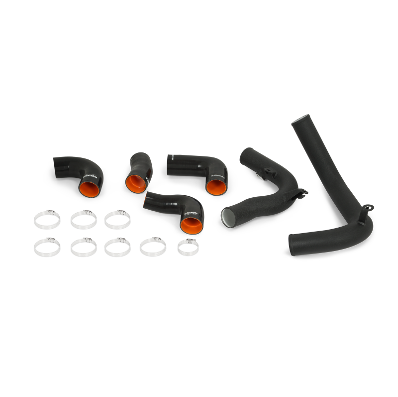 Mishimoto 2015+ Volkswagen MK7 GTI / Golf R Intercooler Pipe Kit Wrinkle Black - eliteracefab.com