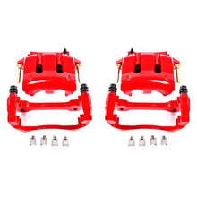 Load image into Gallery viewer, Power Stop 05-14 Ford Mustang Front Red Calipers w/Brackets - Pair - eliteracefab.com