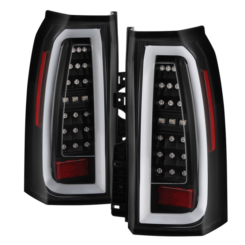 Spyder 15-17 GMC Yukon LED Tail Lights - Black (ALT-YD-GY15-LED-BK) - eliteracefab.com