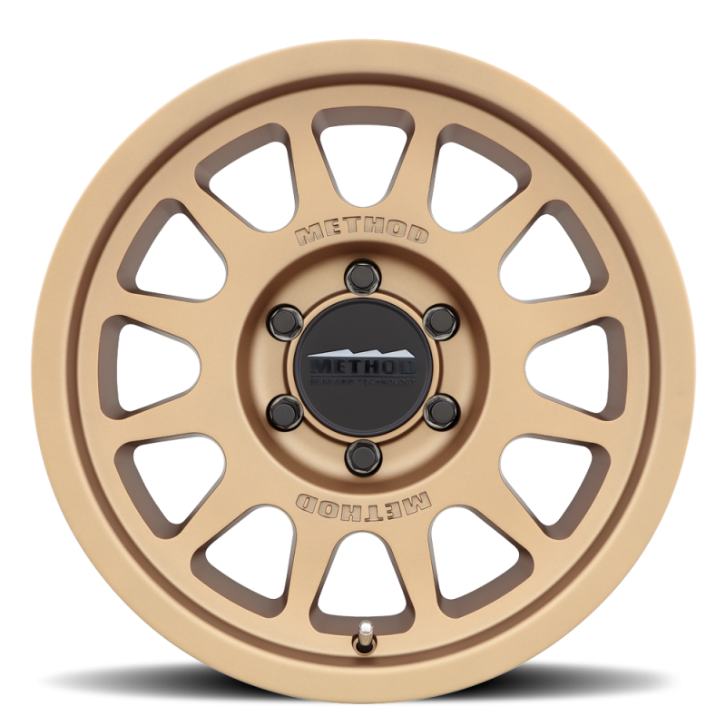 Method MR703 17x8.5 +35mm Offset 6x5.5 106.25mm CB Method Bronze Wheel - eliteracefab.com