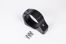 Load image into Gallery viewer, Radium Engineering 2-Piece Fuel Pump Clamp 60mm - Black W/ Logo - eliteracefab.com