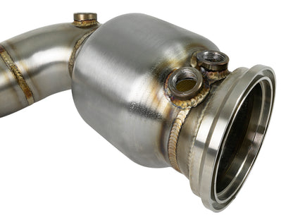 aFe Twisted Steel Street Series Down-Pipe 14-19 MINI Cooper S L4-2.0L (t) - eliteracefab.com