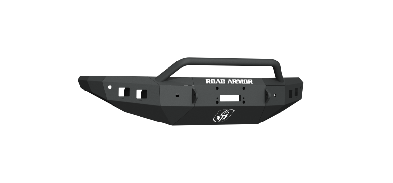 Road Armor 16-19 Nissan Titan Stealth Front Winch Bumper w/Pre-Runner - Tex Blk Road Armor