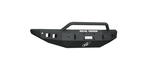 Road Armor 16-19 Nissan Titan Stealth Front Winch Bumper w/Pre-Runner - Tex Blk Road Armor