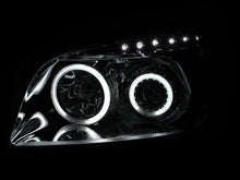 Load image into Gallery viewer, ANZO USA Toyota Rav4 Projector Headlights W/ Halo Black; 2006-2008 - eliteracefab.com