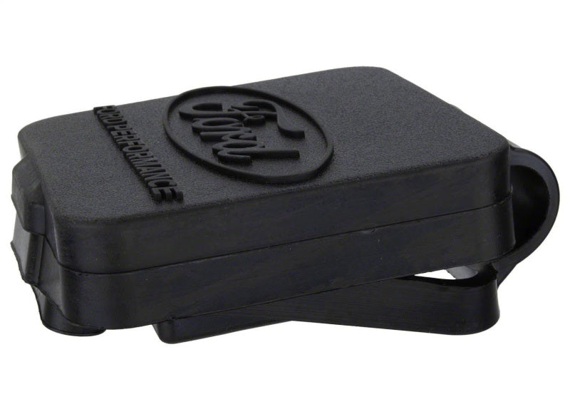 Ford Racing Rubber 2in Hitch Receiver Cover w/Ford Oval/Ford Performance Logo