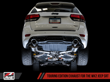 Load image into Gallery viewer, AWE Tuning 2020 Jeep Grand Cherokee SRT Touring Edition Exhaust - Chrome Silver Tips - eliteracefab.com