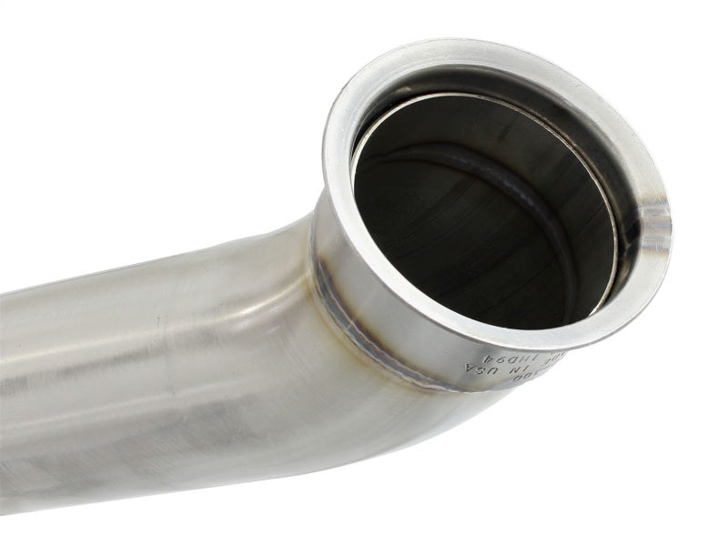 aFe MACHForce XP SS-304 Black Tip 2.5in Dia Cat Back Exhaust 12-14 BMW 335i (F30) 3.0L (t) aFe