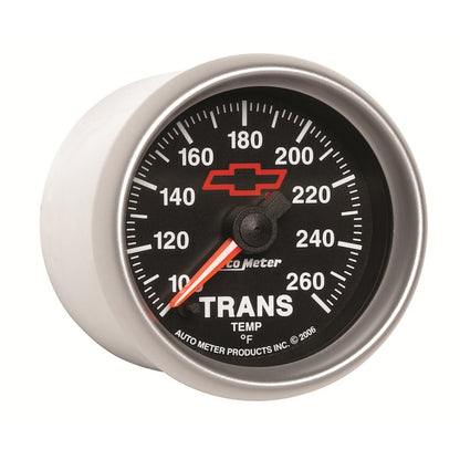Autometer Full Sweep Electric 52mm 100-260 Deg. F Transmission Temprature Gauge 3657-00406
