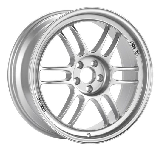 Enkei RPF1 18x9.5 5x114.3 38mm Offset 73mm Bore Silver Wheel 350z/G35 - eliteracefab.com