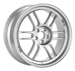 Enkei RPF1 18x9.5 5x114.3 15mm Offset 73mm Bore Silver Wheel 350z/G35 - eliteracefab.com