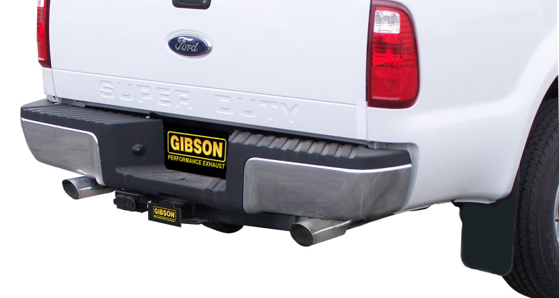 Gibson 2016 Ford F-250 Super Duty XL 6.2L 2.5in Cat-Back Dual Split Exhaust - Stainless Gibson