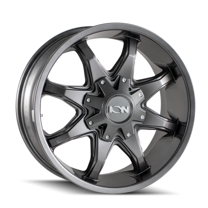 ION Type 181 17x9 / 5x127 BP / 18mm Offset / 87mm Hub Graphite Wheel ION Wheels