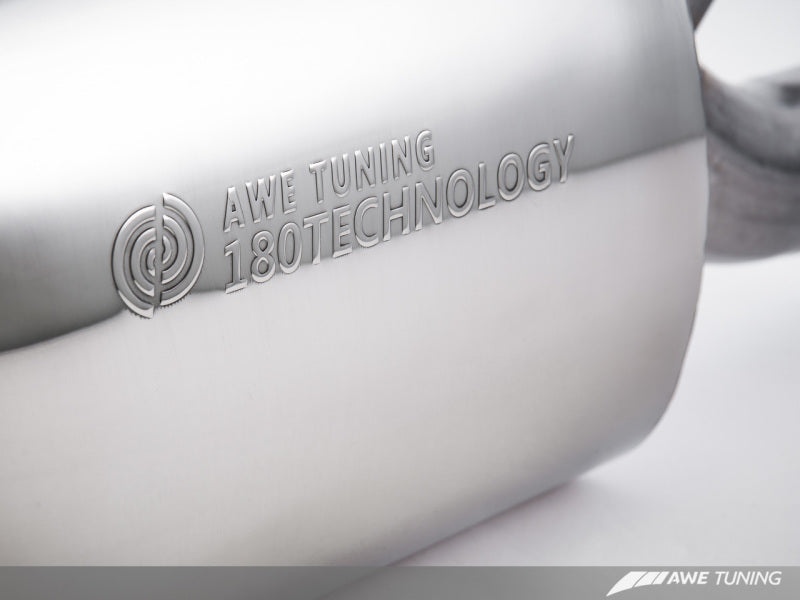 AWE Tuning Audi B8 S5 4.2L Touring Edition Exhaust System - Diamond Black Tips AWE Tuning