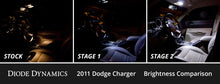 Load image into Gallery viewer, Diode Dynamics 11-23 Dodge Charger Interior LED Kit Cool White Stage 2