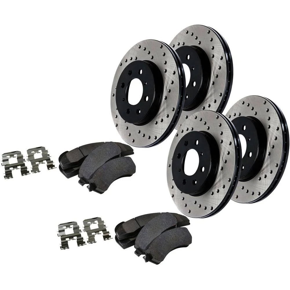 StopTech SPORT AXLE PACK, DRILLED & SLOTTED, REAR, 978.33012R - eliteracefab.com