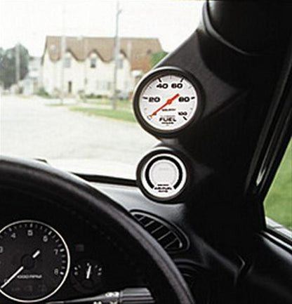 AutoMeter GAUGE MOUNT; A-PILLAR POD; RHD; DUAL; 2 1/16in.; NISSAN SKYLINE GTR 89-94 R32 - eliteracefab.com