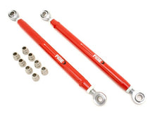 Load image into Gallery viewer, BMR LOWER CONTROL ARMS DOM DOUBLE ADJ ROD ENDS RED (05-14 MUSTANG/GT500) - eliteracefab.com