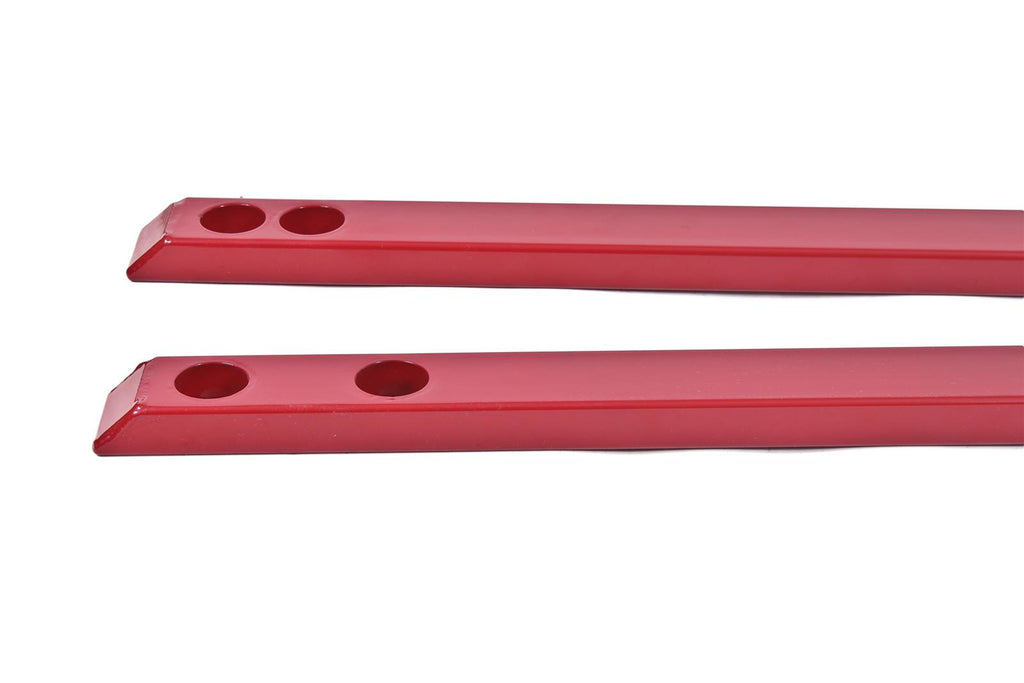 BMR CHASSIS JACKING RAIL SUPER LOW PROFILE RED (2015+ MUSTANG) - eliteracefab.com