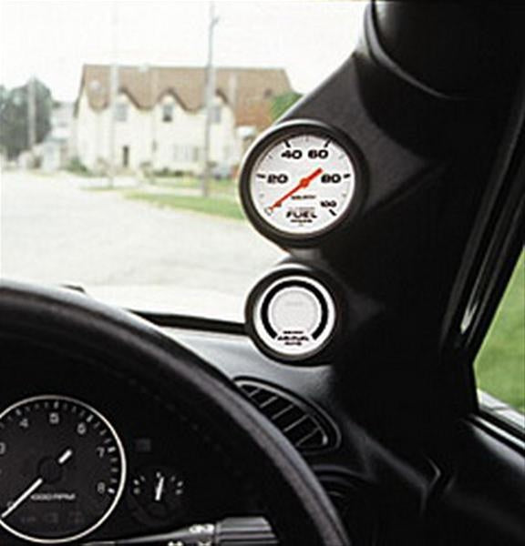 AutoMeter Gauge Mount; A-Pillar Pod; RHD; Dual; 2 1/16in.; NISSAN SILVIA/180SX/200SX 89-98 Nissan 240SX S13 1989-1994 - eliteracefab.com