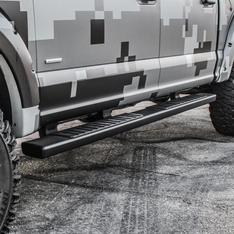 Westin 2015-2018 Ford F-150 SuperCrew R7 Nerf Step Bars - Black - eliteracefab.com