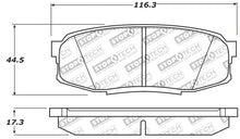 Load image into Gallery viewer, STOPTECH 13-18 TOYOTA LAND CRUISER PERFORMANCE REAR BRAKE PADS, 309.13040 - eliteracefab.com