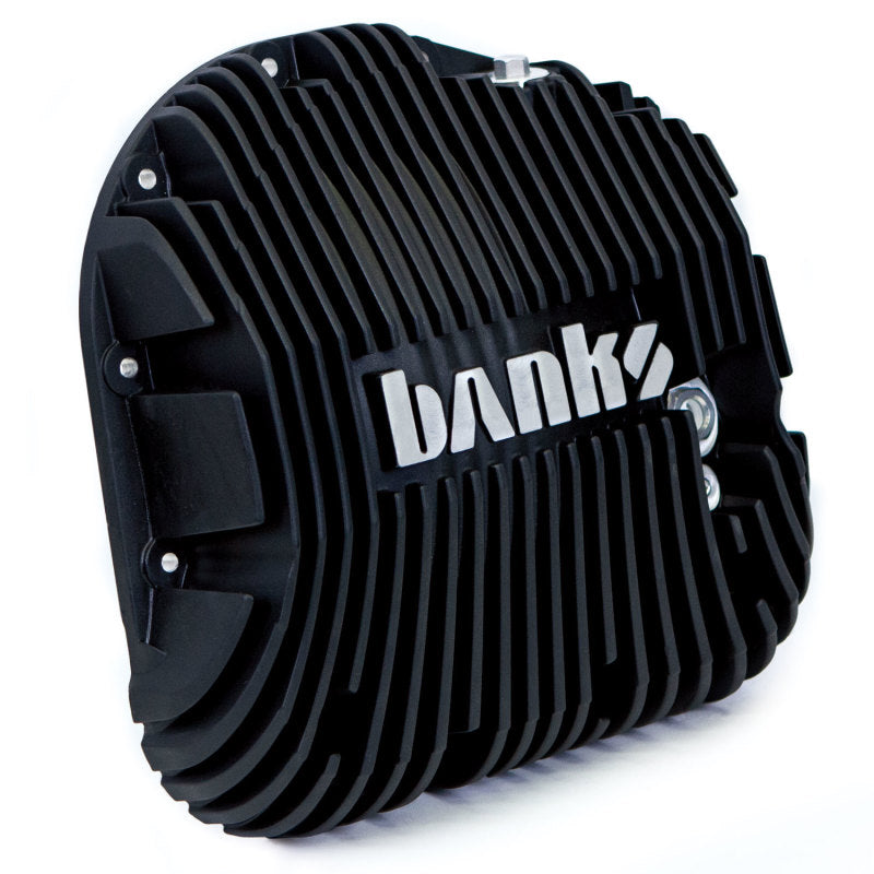 Banks 85-19 Ford F250/ F350 10.25in 12 Bolt Black-Ops Differential Cover Kit - eliteracefab.com