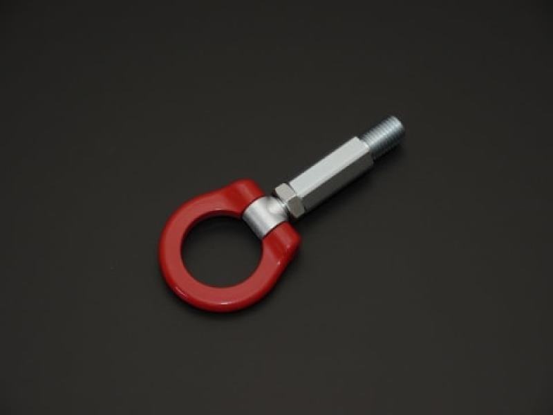 Cusco Steel Folding Swivel Joint Tow Hook - Red - Front &amp; Rear for Mazda MX-5, RX-8 - eliteracefab.com