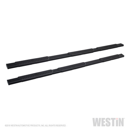 Westin 2019 Chevrolet Silverado/Sierra 1500 Crew Cab (5.5ft) R5 Modular Nerf Step Bars - Black - eliteracefab.com