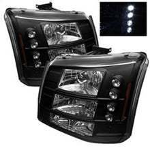 Load image into Gallery viewer, Spyder Chevy Silverado 1500/2500 03-06 Bumper Lights Crystal Headlights Blk HD-YD-CS03-1PC-AM-BK - eliteracefab.com