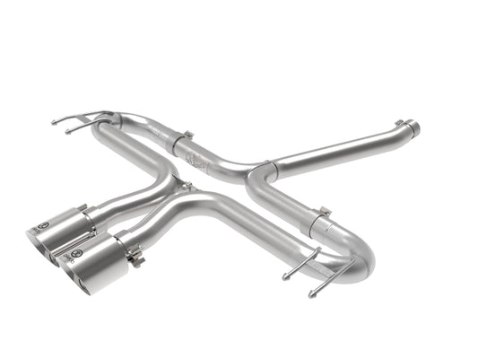 aFe Takeda 2-1/2in 304 SS Axle-Back Exhaust w/Polished Tips 17-20 Honda Civic Sport L4-1.5L (t) - eliteracefab.com