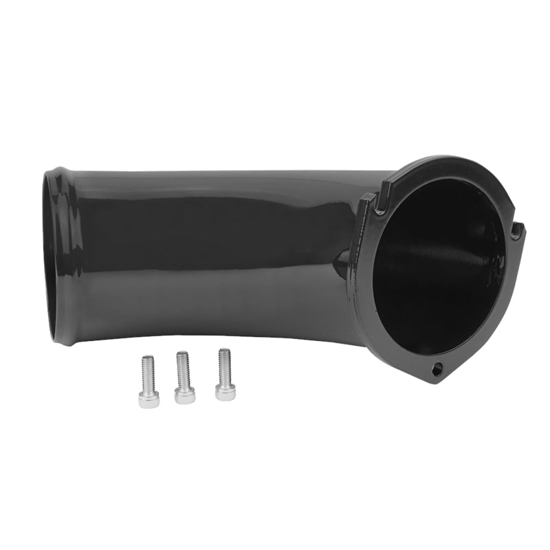 Wehrli 01-04 Chevrolet 6.6L LB7 Duramax 3.5in Intake Horn - Gloss Black - eliteracefab.com