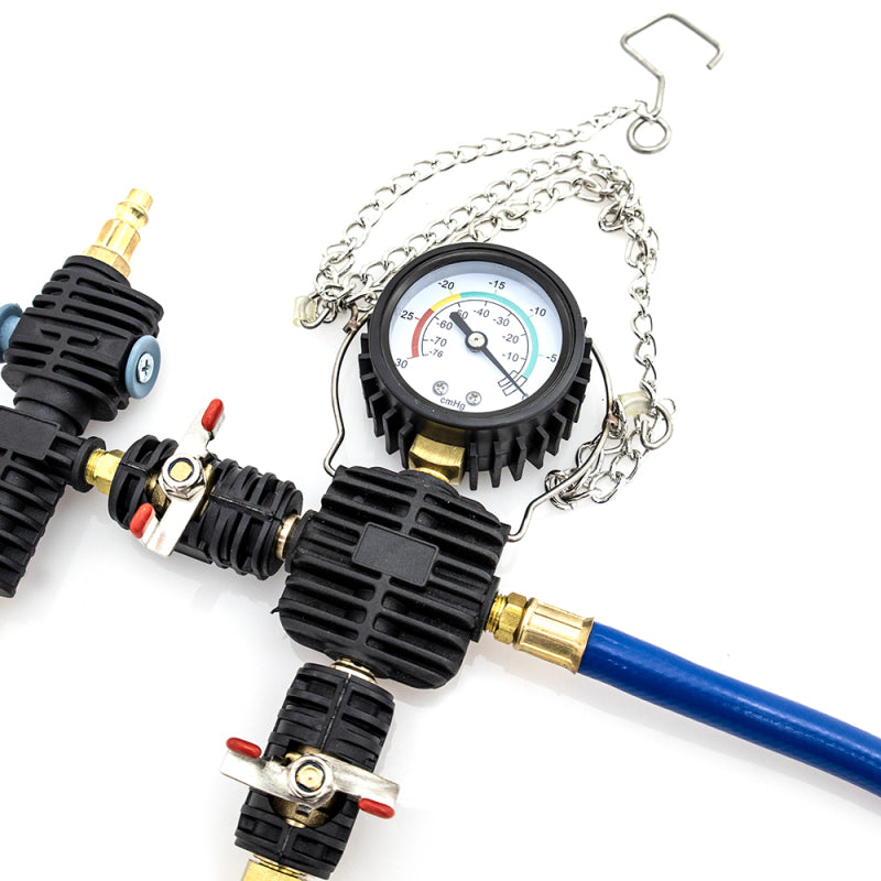 Mishimoto Cooling System Pressure Tester / Vacuum Purge Kit - 28pc - eliteracefab.com
