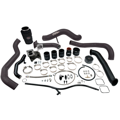 Wehrli 01-04 Chevrolet 6.6L LB7 Duramax S300 Turbo Install Kit (No Turbo) - Gloss Black