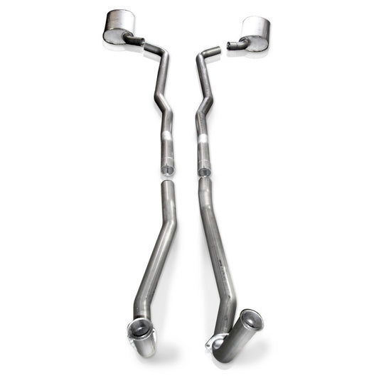 Stainless Works 1968-72 Corvette Exhaust BB Standard Trans 2-1/2in Factory Connect Stainless Works