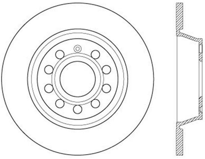StopTech Drilled Sport Brake Rotor Stoptech