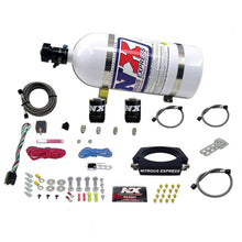 Load image into Gallery viewer, Nitrous Express GM LS 102mm Nitrous Plate Kit (50-400HP) w/10lb Bottle - eliteracefab.com