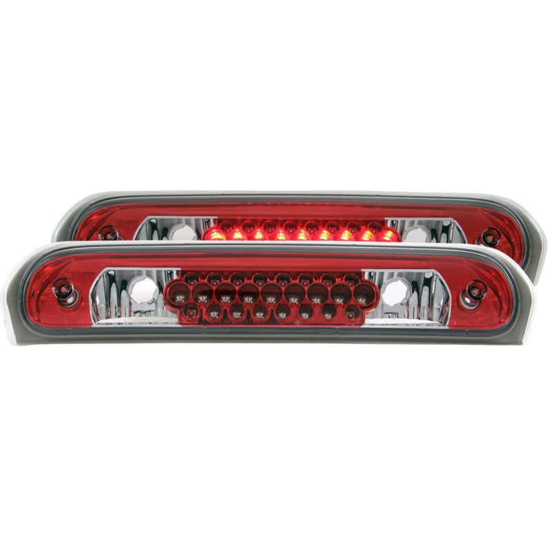 ANZO USA Dodge Ram Led 3rd Brake Light Red/Clear; 2002-2008 - eliteracefab.com