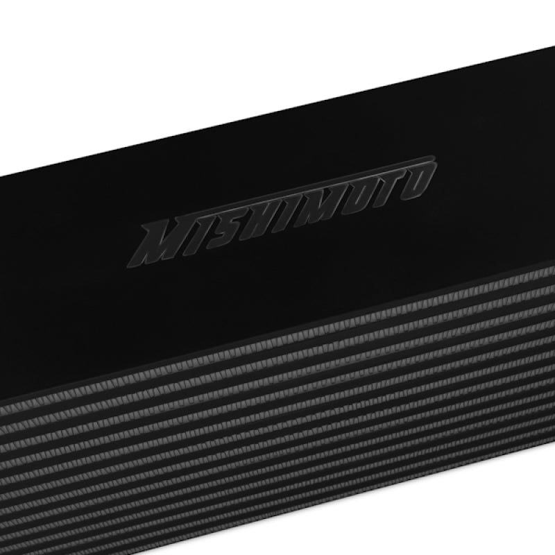 Mishimoto Universal Intercooler - J-Line Black - eliteracefab.com