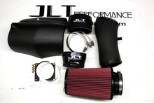 Load image into Gallery viewer, JLT 2001 Ford Mustang Bullitt Black Textured Ram Air Intake Kit w/Red Filter - eliteracefab.com