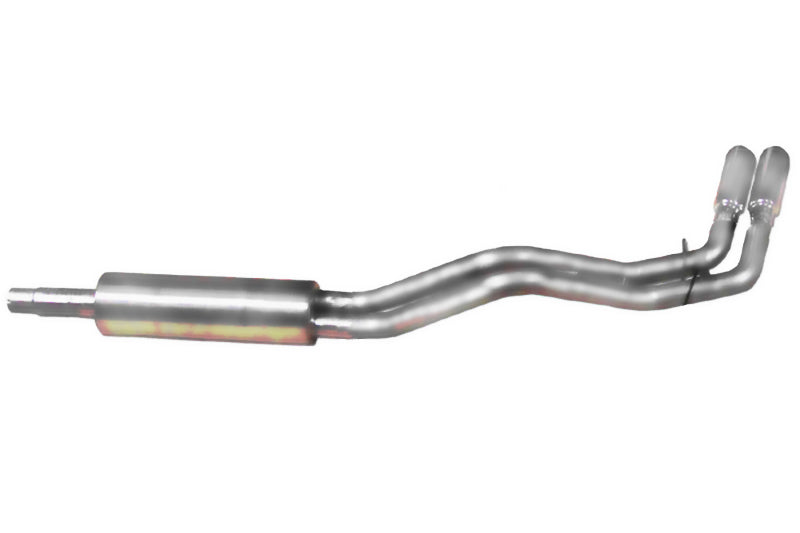 Gibson 98-01 Dodge Ram 1500 Laramie 3.9L 2.5in Cat-Back Dual Sport Exhaust - Aluminized Gibson