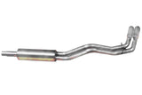 Gibson 98-01 Dodge Ram 1500 Laramie 3.9L 2.5in Cat-Back Dual Sport Exhaust - Aluminized