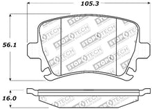 Load image into Gallery viewer, STOPTECH PERFORMANCE 06-09 AUDI A3 / 05-09 AUDI A4/A6 / 08-09 AUDI TT / 06-09 VW GTI / 06-09 JETTA, 309.11080 - eliteracefab.com