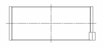 ACL 4B7820HX-STD Renault 1764/1998cc +.001in Oil Clearance Standard Size High Performance Rod Bearing Set