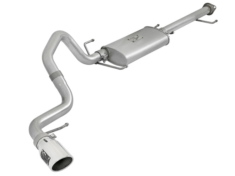 aFe Scorpion 2-1/2in Alum Steel Cat-Back Exhaust w/ Polished Tips 07-17 Toyota FJ Cruiser V6 4.0L - eliteracefab.com