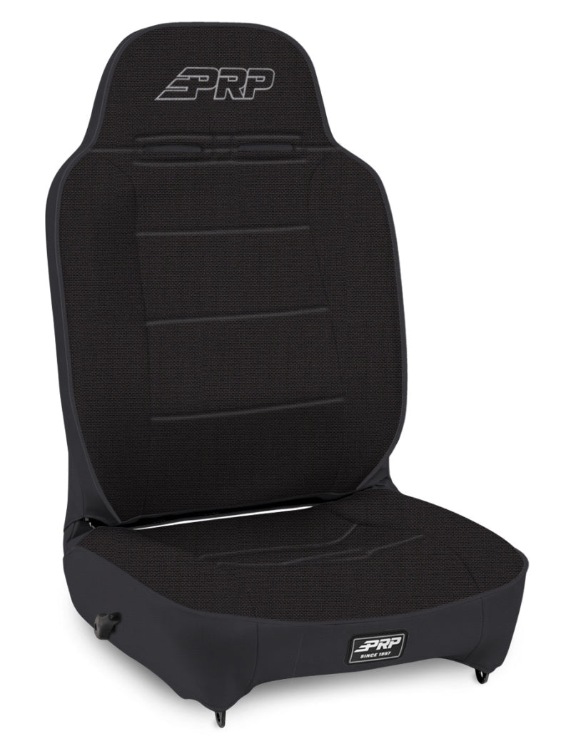 PRP Enduro High Back Reclining Suspension Seat (Passenger Side) - All Black A13011045-50
