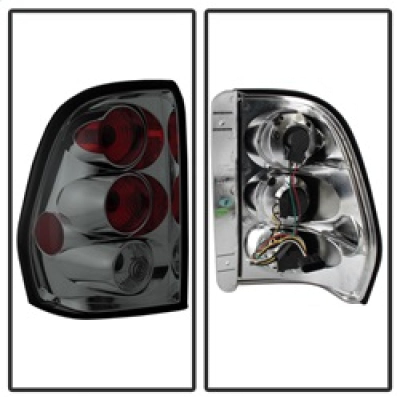 Spyder Chevy TrailBlazer 02-09 Euro Style Tail Lights Smoke ALT-YD-CTB02-SM - eliteracefab.com