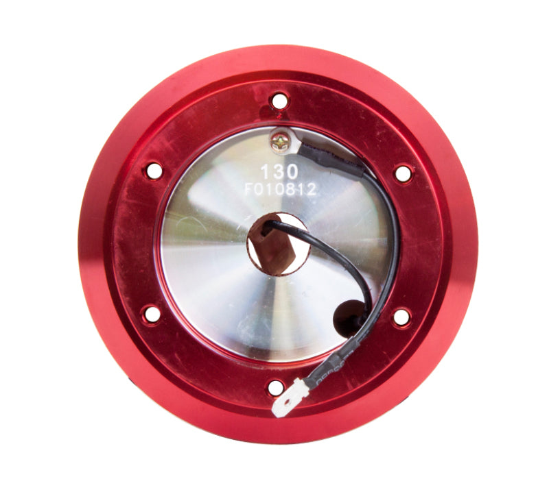 NRG Short Steering Wheel Adaptor Hub Red Honda Civic| Honda S2000 | Honda Prelude - eliteracefab.com