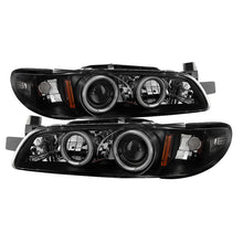 Load image into Gallery viewer, Spyder Pontiac Grand Prix 97-03 Projector Headlights CCFL Halo Blk Low H1 PRO-YD-PGP97-1PC-CCFL-BK - eliteracefab.com