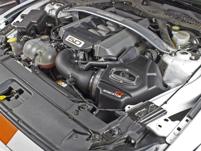 aFe Momentum GT Pro Dry S Intake System 2015 Ford Mustang GT V8-5.0L - eliteracefab.com